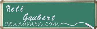 Nell Gaubert Visitenkarte